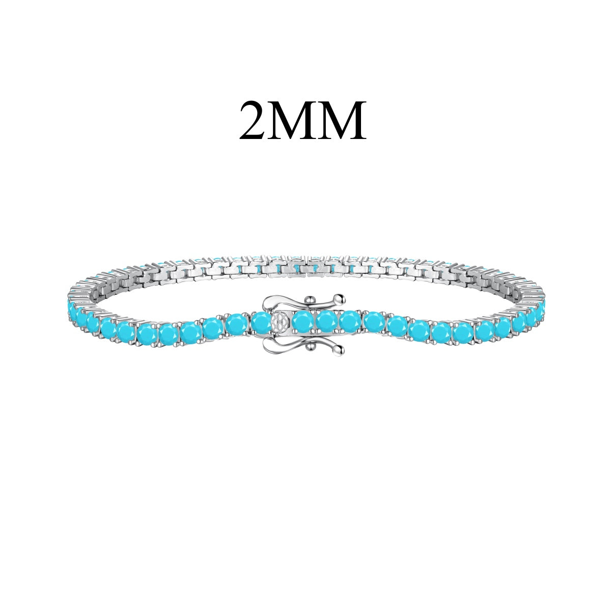 [Amore Jewelry]Dazzling Exquisite Round Cut Daily Bracelet