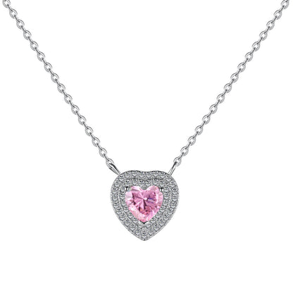 [Amore Jewelry]Exquisite Heart Shape Necklace