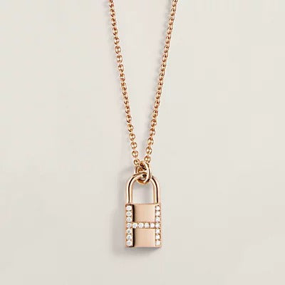 [Amore Jewelry]HM ADVANCED NICHE LOCK HEAD NECKLACE DIAMONDS