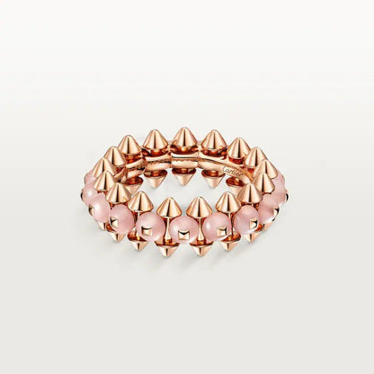 [Amore Jewelry]CLASH 7.9MM AGATE CHALCEDONY RING