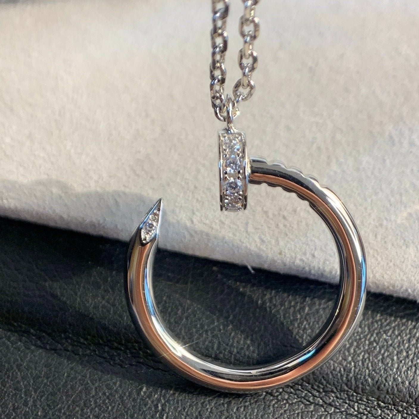 [Amore Jewelry]JUSTE NECKLACE SILVER