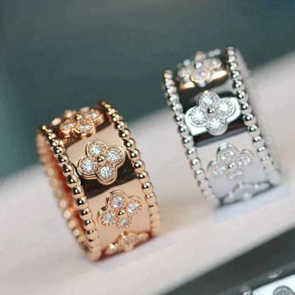 [Amore Jewelry]CLOVER KALEIDOSCOPE RING 10MM