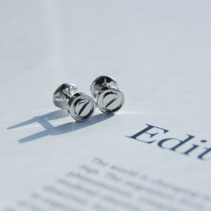 [Amore Jewelry]LOVE EARRINGS SILVER 10MM