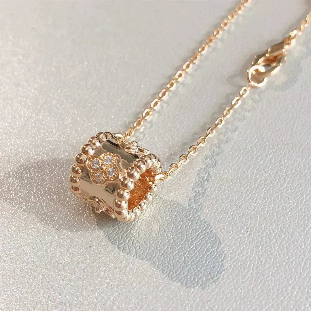 [Amore Jewelry]PERLEE PEDANT NECKLACE GOLD / ROSE GOLD