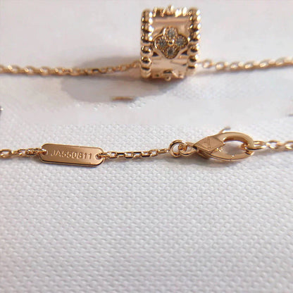 [Amore Jewelry]PERLEE PEDANT NECKLACE GOLD / ROSE GOLD