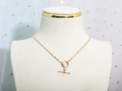 [Amore Jewelry]ECHAPPEE NECKLACE PINK GOLD