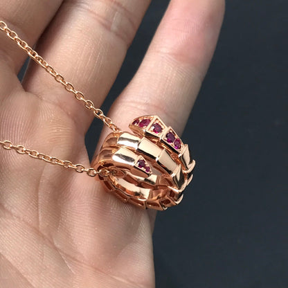 [Amore Jewelry]SERPENTI PEDANT NECKLACE