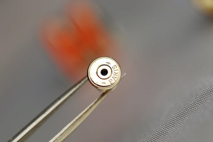 [Amore Jewelry]MINI POP H EARRINGS ORANGE