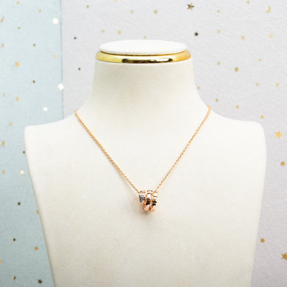 [Amore Jewelry]SERPENTI PINK GOLD NECKLACE DIAMOND