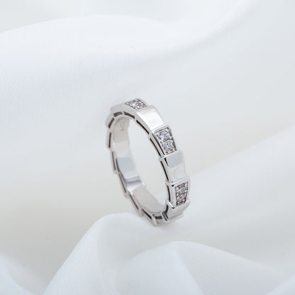 [Amore Jewelry]SERPENTI RING SILVER  3MM
