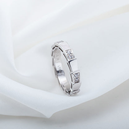 [Amore Jewelry]SERPENTI RING SILVER  3MM