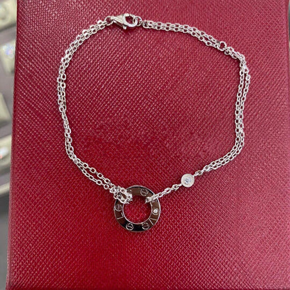 [Amore Jewelry]LOVE BRACELET 2 DIAMOND