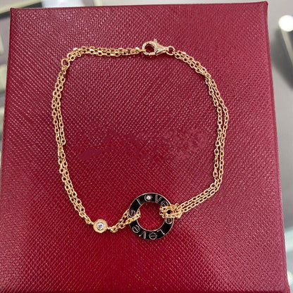 [Amore Jewelry]LOVE BRACELET 2 DIAMOND