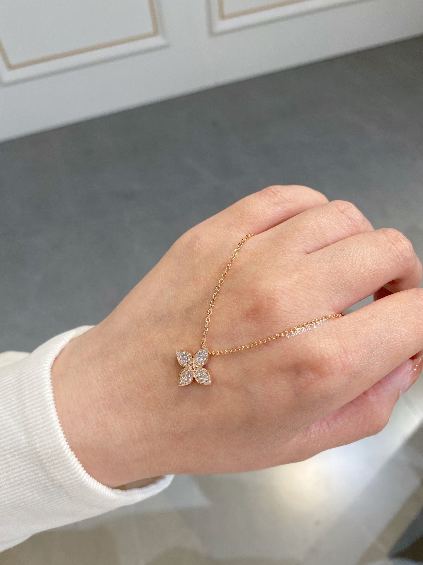 [Amore Jewelry]STAR DIAMOND NECKALCE