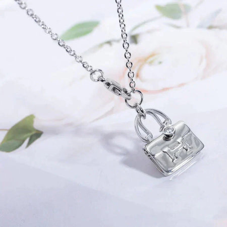 [Amore Jewelry]AMULETTE PEDANT SILVER NECKLACE