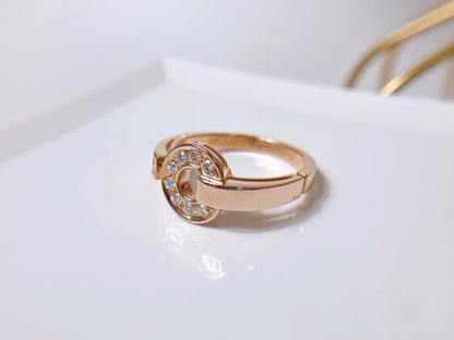 [Amore Jewelry]DREAM RING DIAMOND PINK GOLD