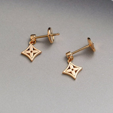 [Amore Jewelry]STAR EARRINGS GOLD