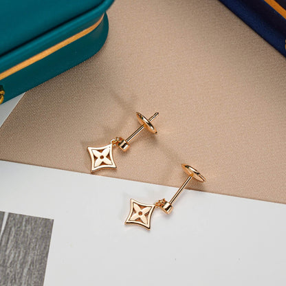 [Amore Jewelry]STAR EARRINGS GOLD