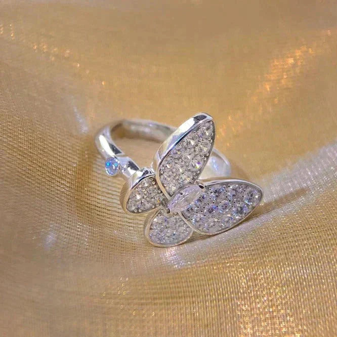 [Amore Jewelry]BUTTERFLY DIAMOND RING