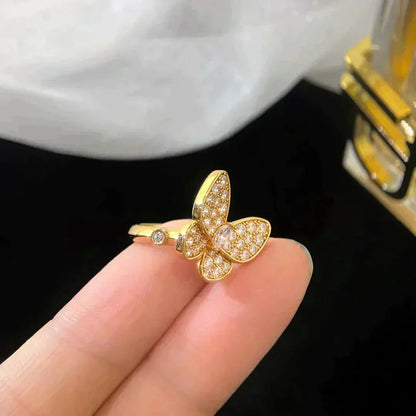 [Amore Jewelry]BUTTERFLY DIAMOND RING