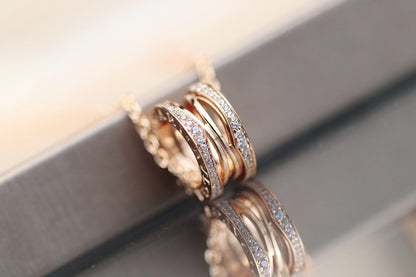 [Amore Jewelry]ZERO 1 PINK GOLD NECKLACE