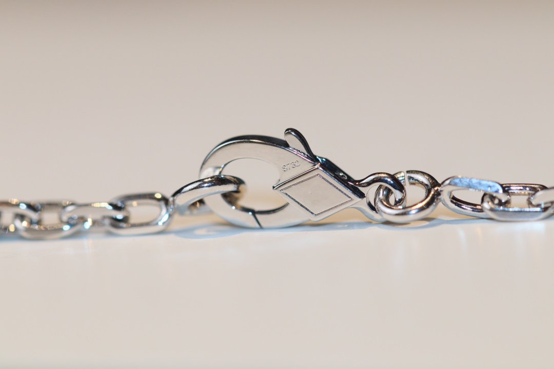 [Amore Jewelry]CLOVER 20 MOTIFS ONYX DIAMOND SILVER