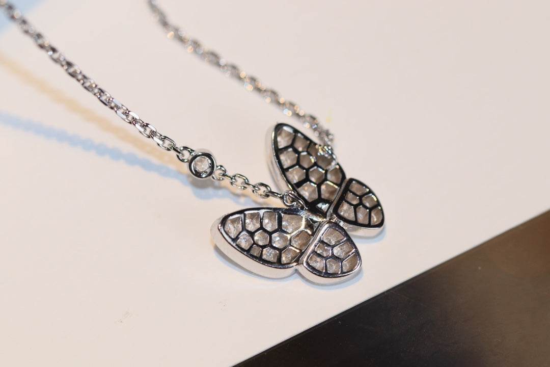 [Amore Jewelry]BUTTERFLY DIAMOND NECKLACE