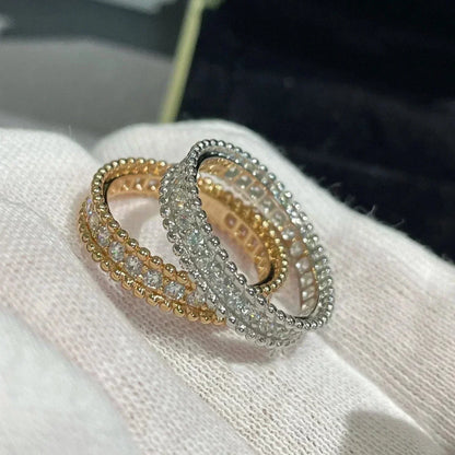 [Amore Jewelry]PERLEE DIAMOND ROSE GOLD RING