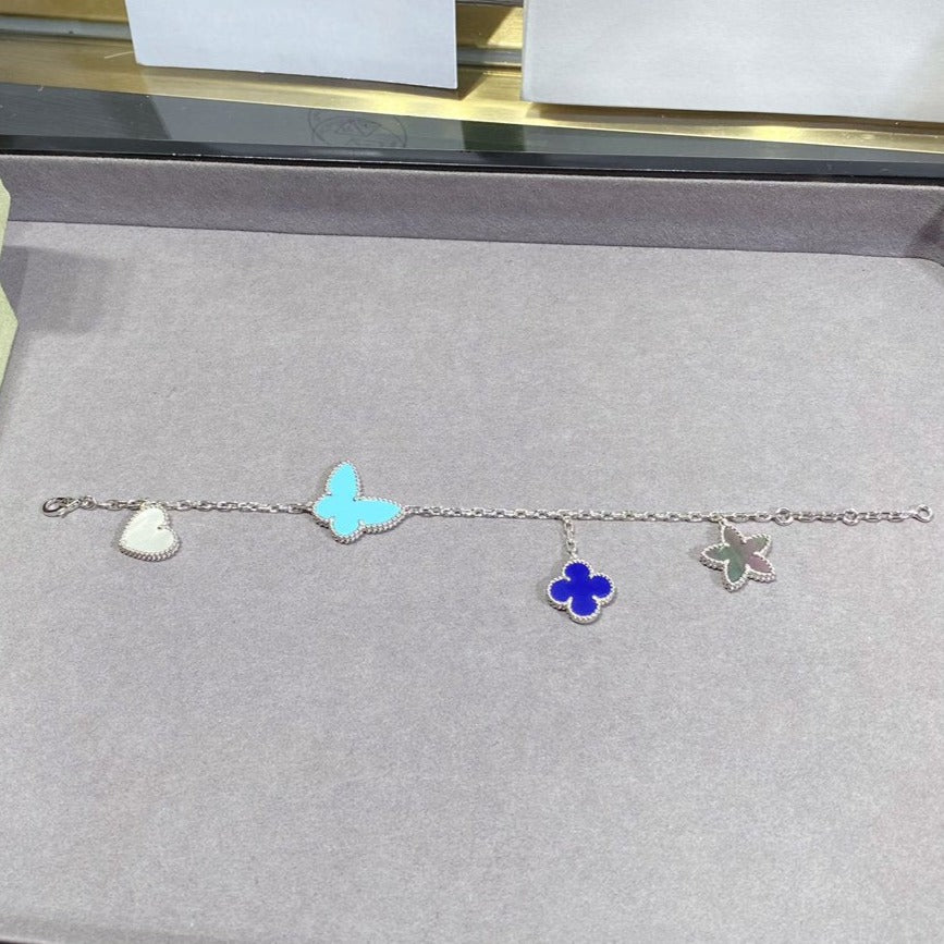 [Amore Jewelry]LUCKY SPRING SILVER BRACELET 4 MOTIF