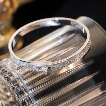 [Amore Jewelry]KELLY BRACELET DIAMOND PAVED