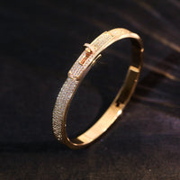 [Amore Jewelry]KELLY BRACELET DIAMOND PAVED
