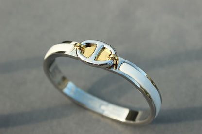 [Amore Jewelry]CLIC CHAINE SILVER BRACELET