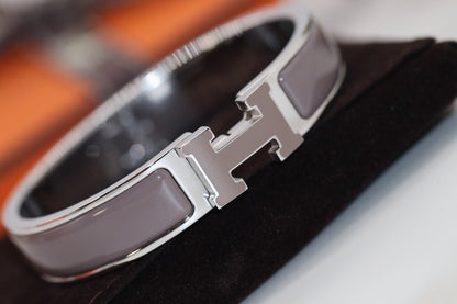 [Amore Jewelry]H BRACELET 12MM BROWN