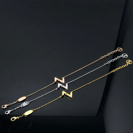 [Amore Jewelry]VOLT LV LOGO BRACELET