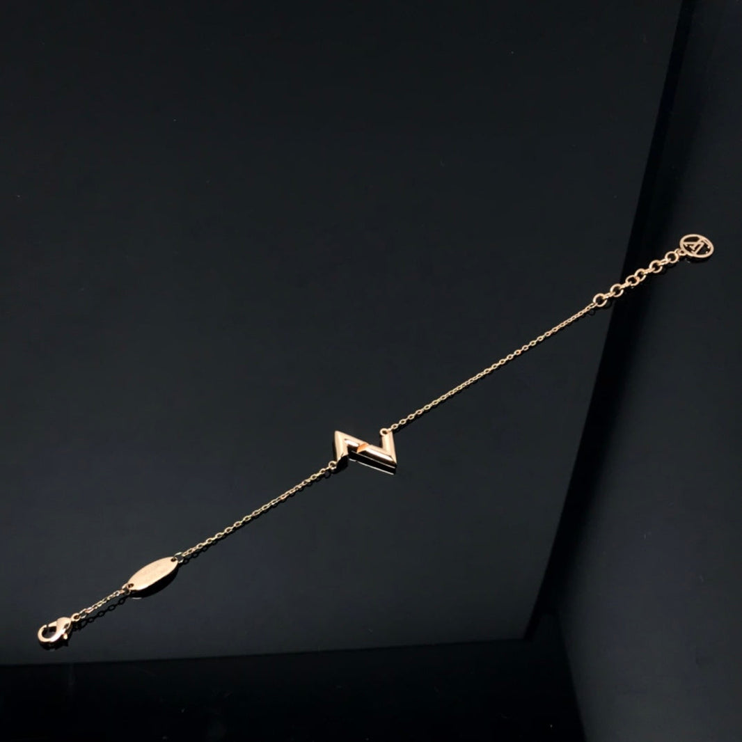 [Amore Jewelry]VOLT LV LOGO BRACELET