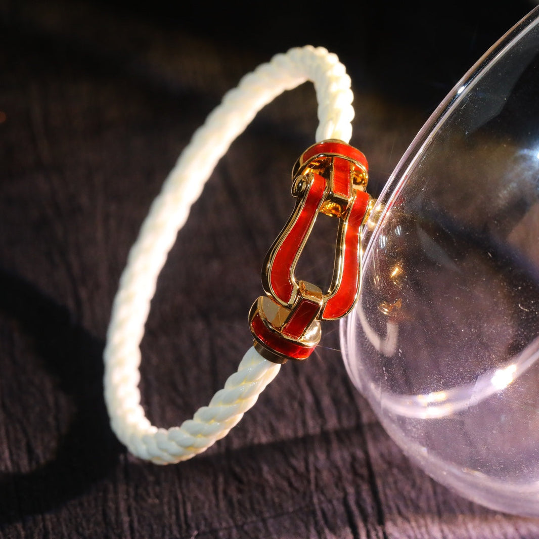 [Amore Jewelry]FORCE 10 WHITE TEXTILE DIAMOND PAVED