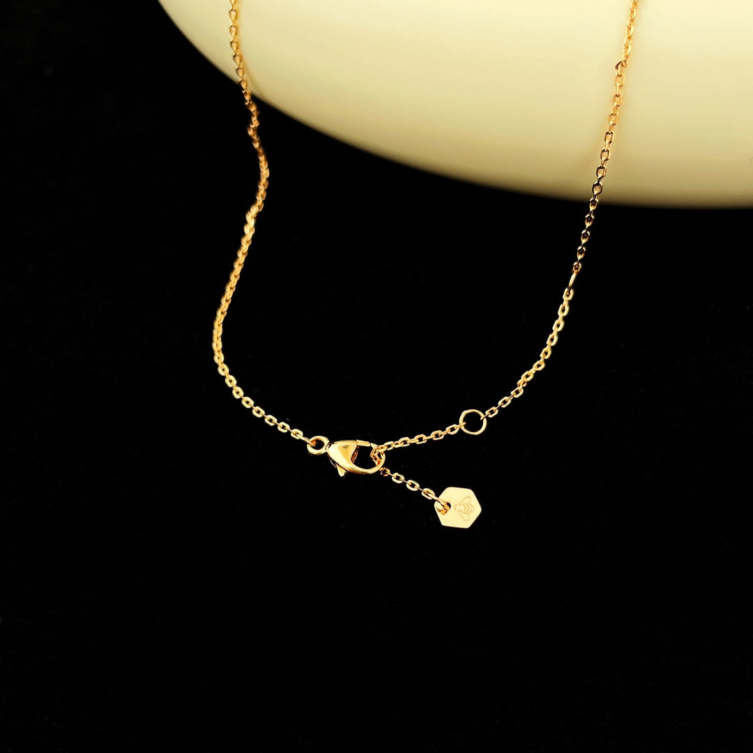 [Amore Jewelry]BEE MINI PEDANT DIAMOND NECKLACE