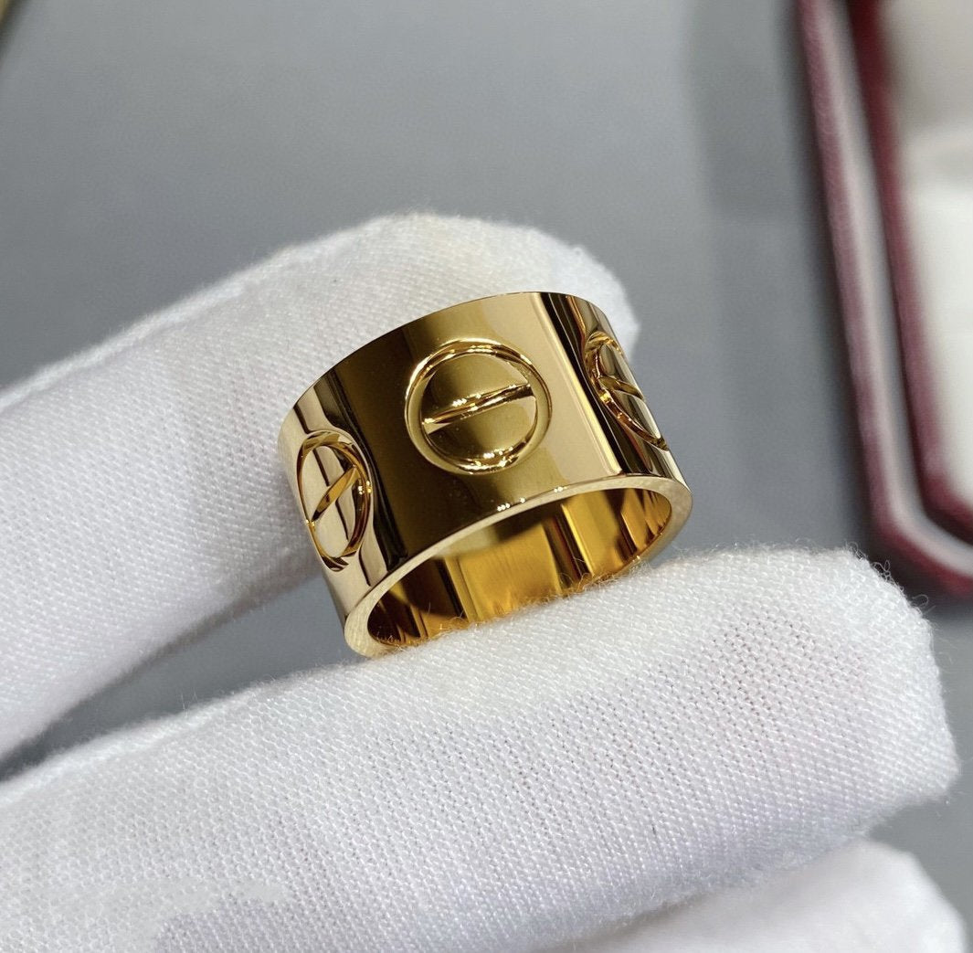 [Amore Jewelry]LOVE 11MM LARGE RING