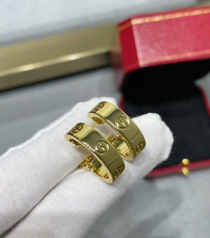 [Amore Jewelry]LOVE 5.5MM EARRINGS