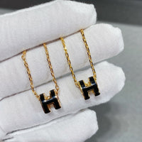 [Amore Jewelry]MINI POP H NECKLACE