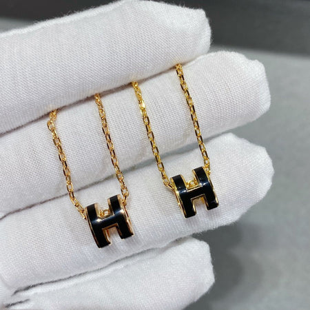 [Amore Jewelry]MINI POP H NECKLACE