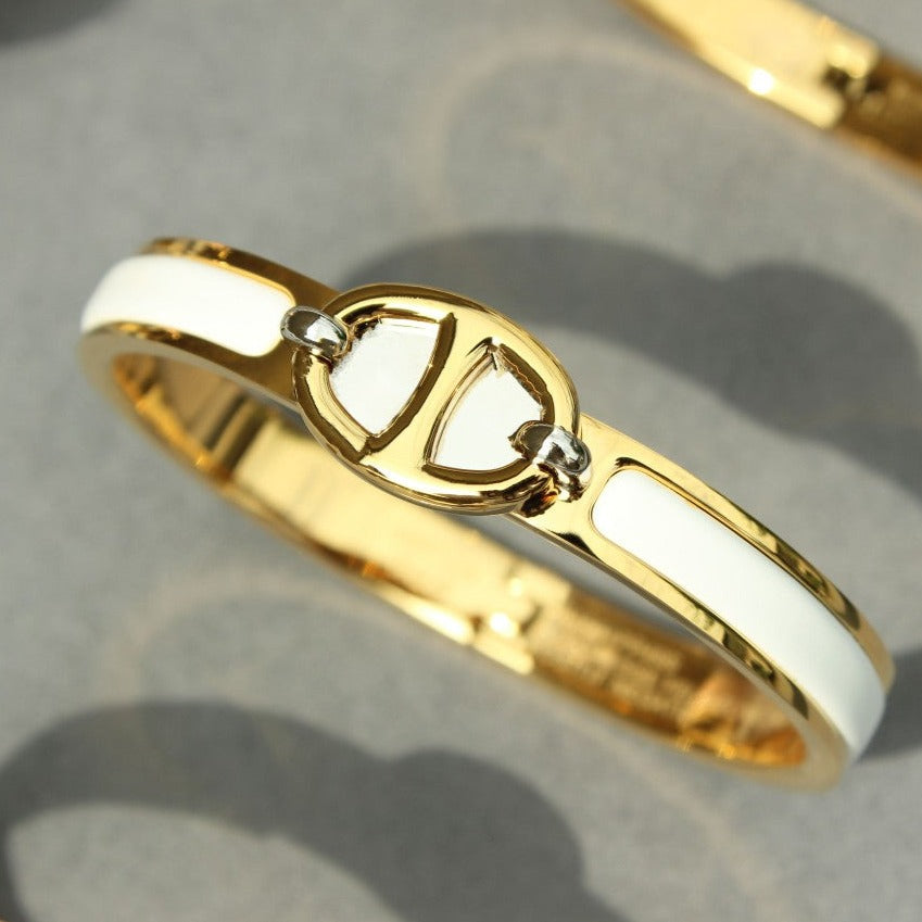 [Amore Jewelry]CLIC CHAINE GOLD BRACELET