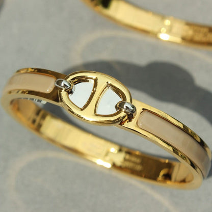 [Amore Jewelry]CLIC CHAINE GOLD BRACELET
