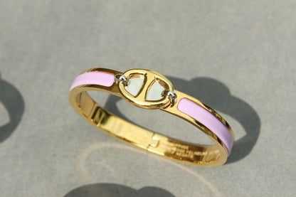 [Amore Jewelry]CLIC CHAINE GOLD BRACELET
