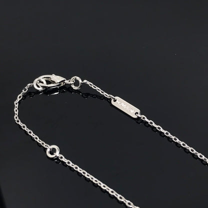 [Amore Jewelry]CLOVER PIETERSITE SILVER LONG NECKLACE
