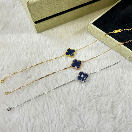 [Amore Jewelry]CLOVER 1 MOTIF PIETERSITE BRACELET