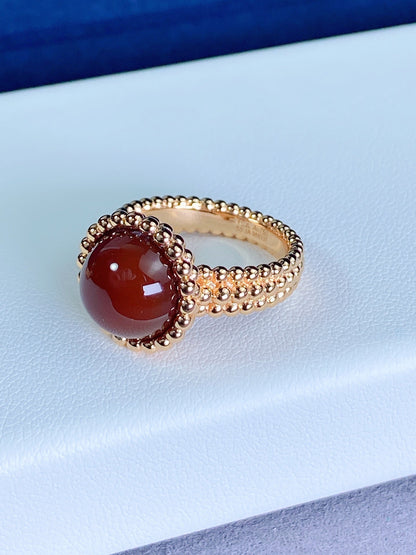 [Amore Jewelry]PERLEE COULEURS ROSE GOLD RING