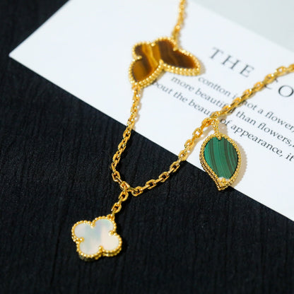 [Amore Jewelry]LUCKY SPRING 5 MOTIF GOLD BRACELET