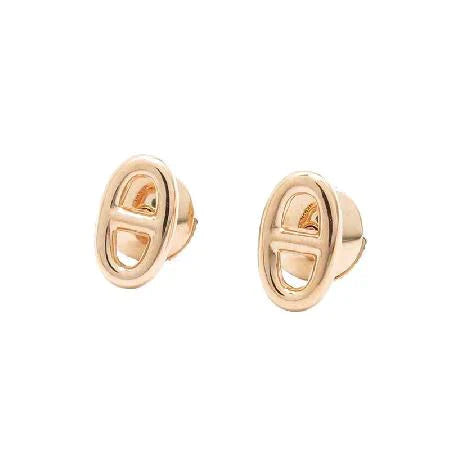 [Amore Jewelry]CHAINE SMALL EARRINGS GOLD AND SILVER
