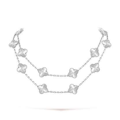[Amore Jewelry]CLOVER 20 MOTIFS  LASER SILVER
